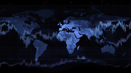 Poster - Global economic data visualization