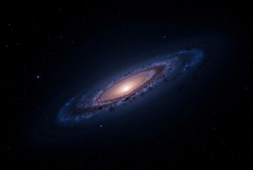 Wall Mural - space galaxy in space