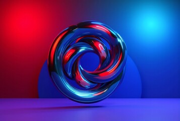 Wall Mural - vibrantswirlsonacolorfulbackground