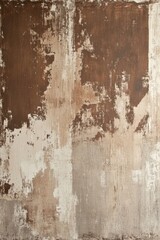Poster - Rustic Brown and Beige Abstract Background with Distressed Texture for Graphic Design and Decoration