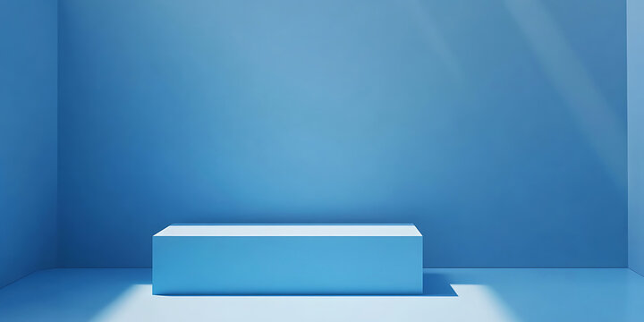 Elegant Blank Blue Background