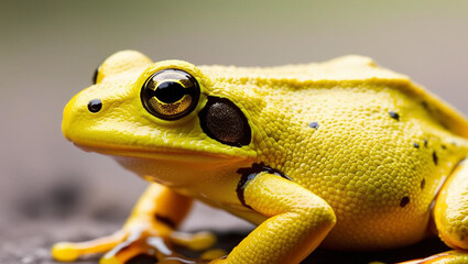 frog on a leaf