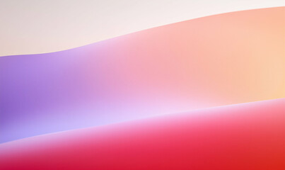 Poster - Abstract waves background with colorful gradient. Abstract waves with smooth transitions of color