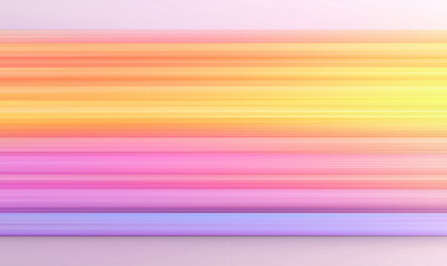 Poster - Abstract Background with Colorful Horizontal Lines. Abstract background with vibrant gradient of horizontal lines creating a smooth and modern design