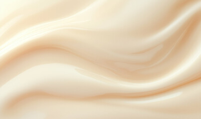 Poster - Smooth beige fabric texture background. Beige fabric with smooth surface