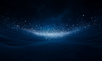 Poster - Stars in Night Sky Starry Backdrop. Starry night sky with stars and backdrop of stars. Stars background