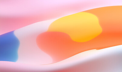 Poster - Abstract colorful patterns background. Abstract background with colorful shapes and gradients. Abstract patterns with blue yellow orange and pink colors