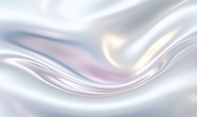 Poster - Silky texture abstract background. Abstract silky texture background with smooth folds. Abstract silky texture background with smooth folds and pearly effect