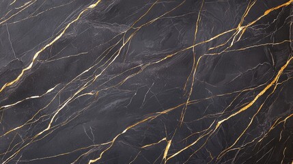 Poster - Elegant marble surface with unique veining patterns in soft shades of gray and white perfect for luxurious interiors