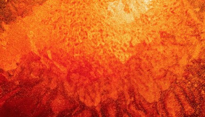 Poster - vibrant orange texture with shimmering golden highlights, abstract fiery background for artistic design, energy, and warmth

