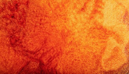 Poster - vibrant orange texture with shimmering golden highlights, abstract fiery background for artistic design, energy, and warmth

