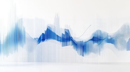 Poster - Abstract data visualization, digital graphic, modern design, background image