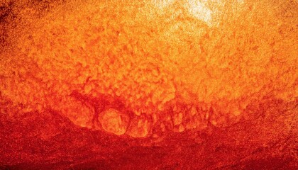 Poster - vibrant orange texture with shimmering golden highlights, abstract fiery background for artistic design, energy, and warmth

