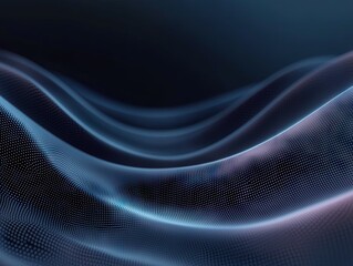 Aufkleber - Fluid motion textures abstract digital space visual art dark environment close-up view digital concept