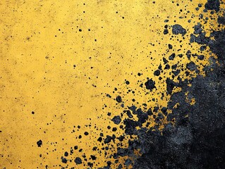 Poster - Vibrant paint splatter action abstract art studio visual art creative environment close-up viewpoint