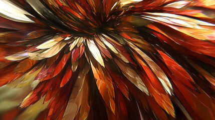 Poster - Vibrant abstract art explosion digital artwork colorful environment dynamic viewpoint creative concept
