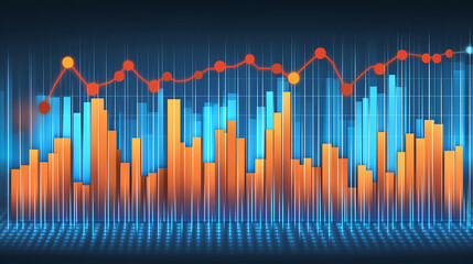 Poster - Data visualization trends business analysis infographic digital environment bird's eye view technology insights