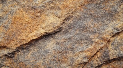Poster - Close-Up of Natural Textured Rock Surface Featuring Earthy Tones of Brown, Gray, and Orange with Intricate Lines and Patterns for Textural Detail in Nature Photography
