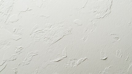 Poster - Close-up View of Textured White Wall Surface with Subtle Indentations and Variations Highlighting Depth and Dimension for Interior Design and Decor Use