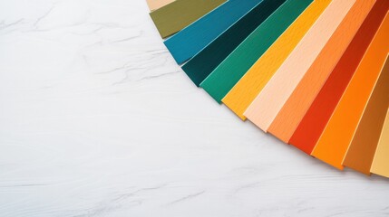 Aufkleber - Vibrant Color Palette Design Modern Creative Direction with Sustainable Chromatic Innovation for Digital Branding and Strategic Visual Communication