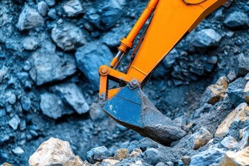 Poster - Industrial Innovation Meets Sustainability High-Performance Excavator Transforming Quarry Landscapes with Advanced Precision Engineering and Eco-Conscious Resource Extraction