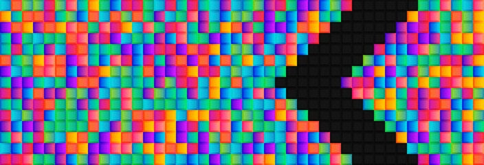 Poster - colorful geometric texture. abstract background vector can be used in cover design, book design