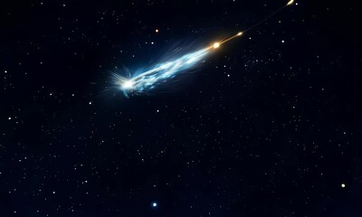 universe background with forward motion,