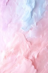 Poster - This high-end abstract background features a smooth transition from frosted mint to powdery lilac. Its gentle glow offers a fine-art appearance, ideal for text overlays or design projects