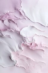 Poster - Soft pastel gradient transitions from frosted mint to powdery lilac, featuring a blurred glow and fine-art softness. Ideal for backgrounds or overlays in various design applications
