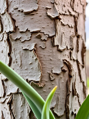 tulip tree bark detail
