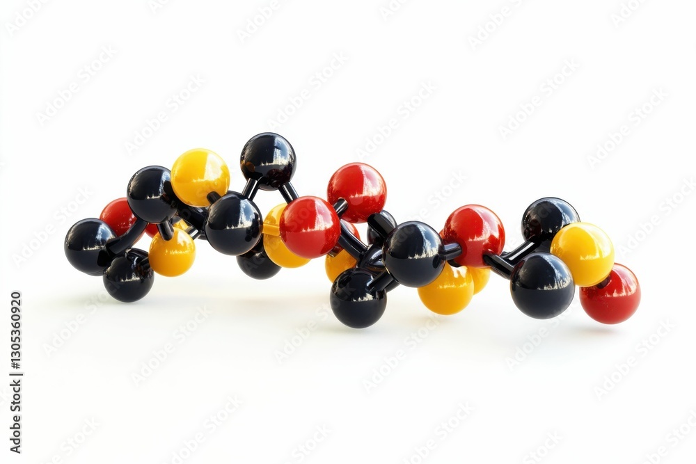 Foto de Stock Neurotoxin: Molecular Model of Clostridium botulinum Type ...