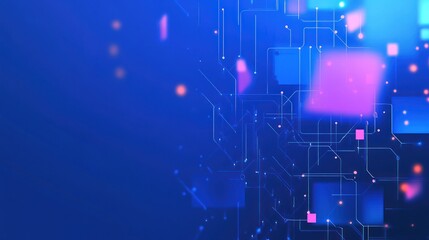 Poster - Abstract circuit board design, futuristic background, technology concept, stock photo