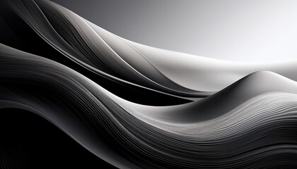 Wall Mural - black and white abstract background