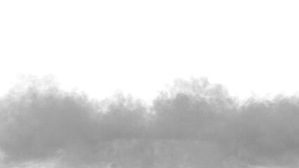 Wall Mural - Realistic dry ice smoke clouds fog overlay perfect for compositing into your shots. Simply drop it in and change its blending mode to screen or add. 3d Illustration