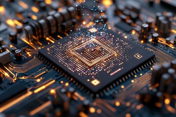 Poster - Semiconductor manufacturing utilizes robotic arms fitted with silicon wafers