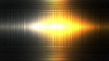 Poster - A luminous beam emanating across a metallic textured background
