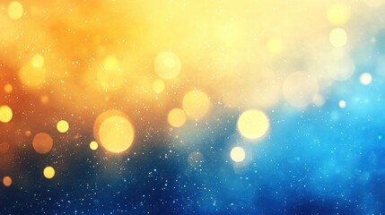 Poster - Beautiful abstract image with various colors and shining bokeh