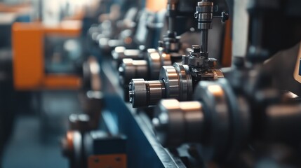Poster - Metal Rolling Mill Manufacturing Industrial Production Technology Machine System Process