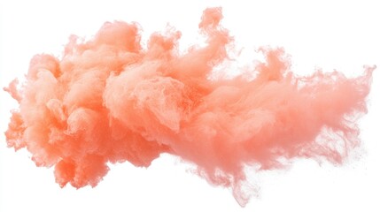Poster - A Large Swirling Cloud Of Soft Pastel Colored Smoke