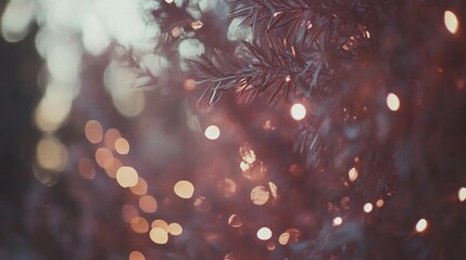 Poster - Beautiful Christmas Lights Displayed During the Holiday Season
