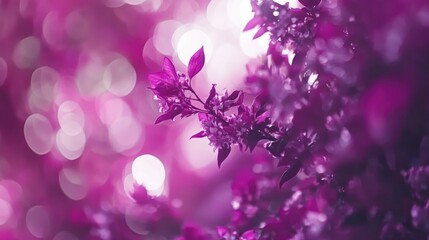 Poster - A beautiful pink bloom in the lovely spring sunlight garden