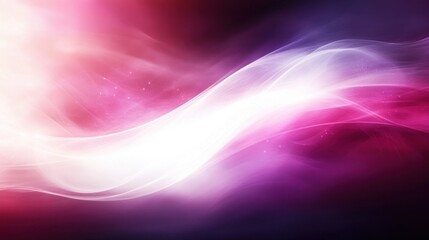 Aufkleber - A Flowing Abstract Composition Featuring Gradient Colors and Light