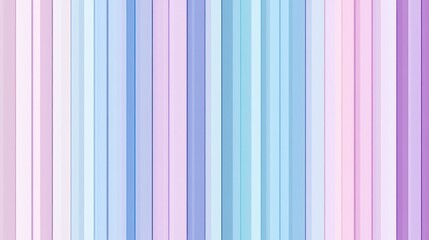 Poster - Pastel colored vertical lines form a gradient background pattern