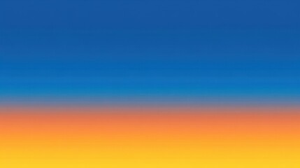 Poster - The gradient of colors showcases sunrise sky and warm hues