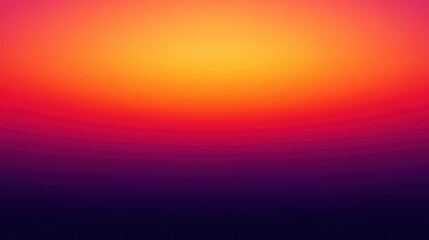 Poster - Gradient background depicts a blend of colors like orange and purple