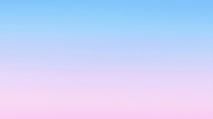 Poster - A Pastel Blue And Pink Gradient Background Offers Soft Colors