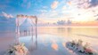 © Nurul - Romantic beach wedding ceremony at sunset