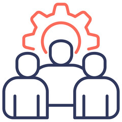 Poster - Workforce Dual Tone Icon