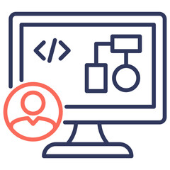 Poster - Software Engineer Dual Tone Icon