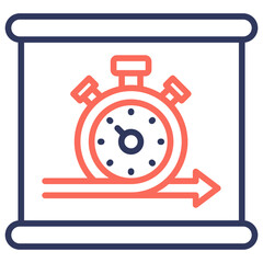 Poster - Agile Dual Tone Icon
